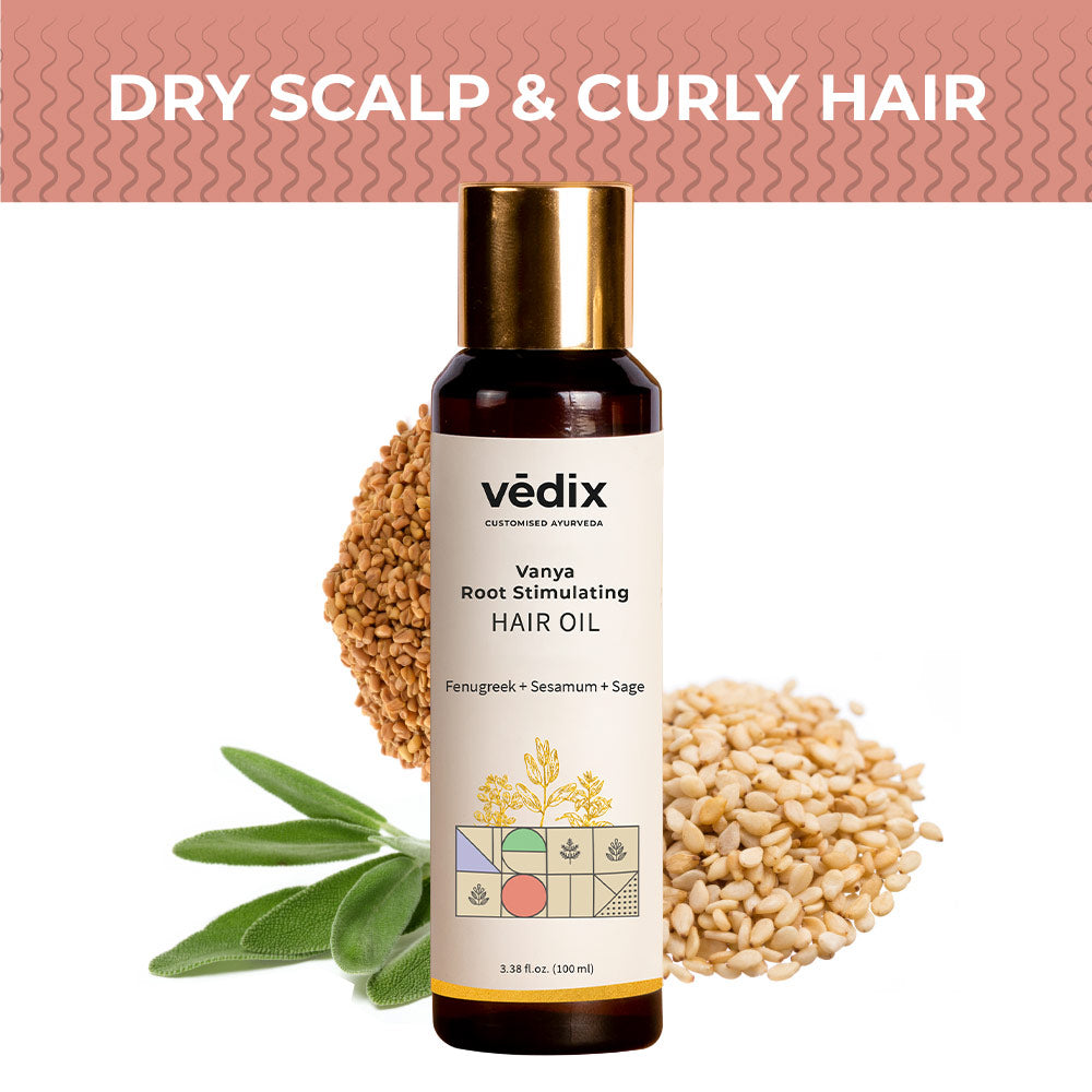 Vanya Root Stimulating Ayurvedix Hair Oil